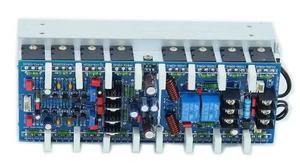 Amplificador de Potencia Profesional de Alta Potencia <span class=keywords><strong>P</strong></span>-AB600W 16 Transistores 5200 <span class=keywords><strong>Y</strong></span> 1943 AB400 (600W+600W) 1200W para DJ - Product Image 3