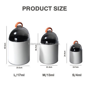 Poubelle commerciale moderne en ABS, à ouverture supérieure, pour bureau intérieur, poubelles de bureau intelligentes pour usine - Product Image 3