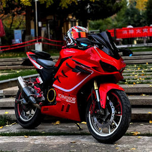 Moto <span class=keywords><strong>Ducati</strong></span> <span class=keywords><strong>V4</strong></span> 1199S Jiaolong 400CC bicylindre refroidie par eau, moto sportive de grande cylindrée, course sur route, lourde - Product Image 1