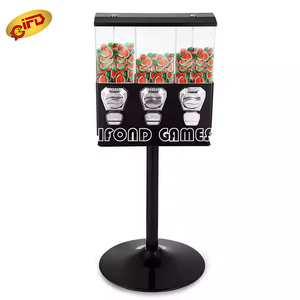 IFD vendita calda Design classico a buon mercato a gettoni caramelle <span class=keywords><strong>Gumball</strong></span> distributore automatico con supporto - Product Image 3