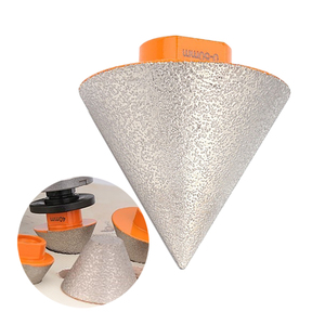 Disco de Diamante para Biselado, Broca Cónica, Escariador con Rosca M14, para Ampliar, Dar Forma Redonda, Biselado, Recorte de Azulejos, Cerámica y Mármol - Product Image 1