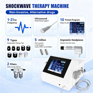 Sistema de Terapia 2 en 1 con Ondas de Choque y Ultrasonido para Rehabilitación Deportiva y Alivio del Dolor - Product Image 2