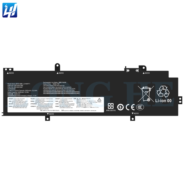 New Genuine L21D4P71 L21M4P71 L21L4P71 Battery for Lenovo ThinkPad T14 P14s Gen3 3392mAh Laptop Battery