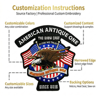 Patch brodé 3D personnalisé avec logo pour uniformes d'entreprise, souvenirs d'événements, vêtements streetwear – Accessoire de marque sur mesure