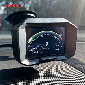 lcd plug smart boost automotive screen obd auto meter dash universal meter digital water temperature gauge car for Magician F9