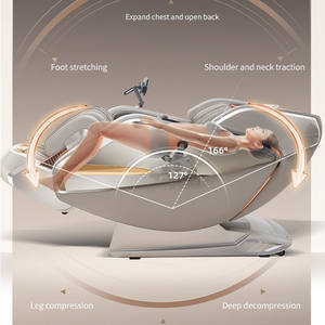 VCT Modell 998 Ultra Long SL Track Ganzkörper 4D Shiatsu Schwerelosigkeits-<span class=keywords><strong>Massage</strong></span> stuhl mit Zeit steuerung für den Büro-und Heimgebrauch - Product Image 4