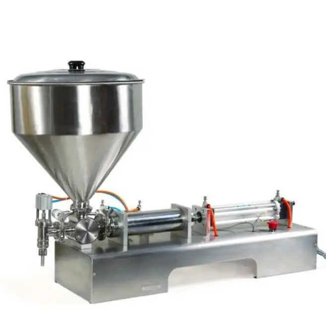 Machine de remplissage Semi-automatique, appareil de remplissage d'eau, de jus de miel et sauce, boisson douce, dentifrice, 2560 g1wgg