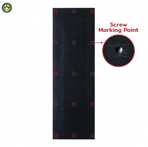 Losas de suelo de plástico PE ligeras de alta calidad, 35x120, moldura de viga reutilizable de 2,5 cm de espesor, respetuosas con el medio ambiente, 1 año de garantía para - Product Image 1