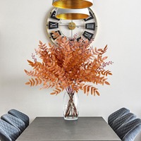 Centres de Table d'Halloween pour Thanksgiving Intérieur/Extérieur Plantes Artificielles de Verdure d'Automne Fausses Fleurs, Arbustes Compris