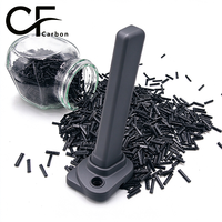 Granulés de composite LCF PA66 à haute teneur en fibre de carbone, matériau thermoplastique à rigidité supérieure pour les pièces moulées de chargeur principal de drone