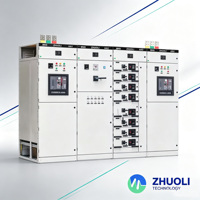 ZHUOLI Armoire de Commutation Basse Tension Modulaire Personnalisable à Assemblage Direct Usine MNS, Combinaison de Circuits Flexibles, Indice de Protection IP4X