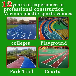 Rubber Playground Surface Coating Outside Volleyball Court Rubber Flooring Epdm Rubber Flooring For Basketball Court