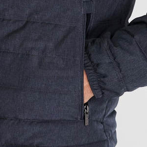 Chaqueta acolchada para hombre de diseño personalizado más vendida 2025 de alta calidad con cuello levantado Color personalizable para la temporada de invierno - Product Image 4