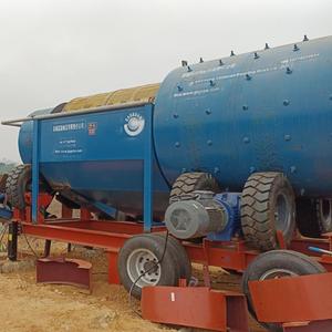 고회수율 남아프리카 100Tph 150Tph 금 세척기 충적 금 세척 플랜트 판매 - Product Image 2