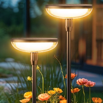 Solar Swing Light Pathway Outdoor Waterproof Led Landscape Lighting Pathway Lawn Solar Garden Decorative Lights
