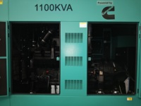 Grupo Electrógeno Insonorizado de 1100 kVA 880 kW, Serie KTA38, Entrega Inmediata, 1000 kVA, 1250 kVA, 1500 kVA, 1 MW, 1.2 MW, para Uso en Minería