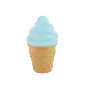 Wholesale Ice Cream Cone Night Light Battery Operated Desk Table LED Lamp for Kids Bedroom Decor Lights Gifts