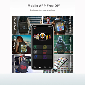 <b>Led</b> <b>Backpack</b> Screen Manufacturer Luminous Propaganda Riding Mobile Advertising <b>Backpack</b> Electronic Display Screen <b>Led</b> Schoolbag - Product Image 3