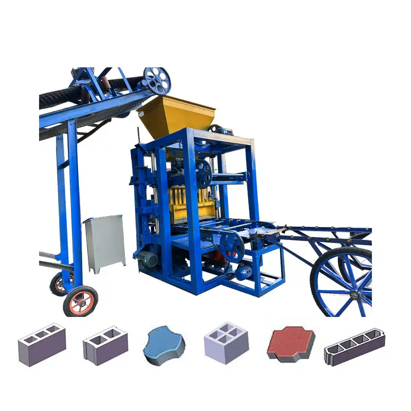 Automatic Easy Operating Concrete Block Making Machine Brick Making Machine Production Line