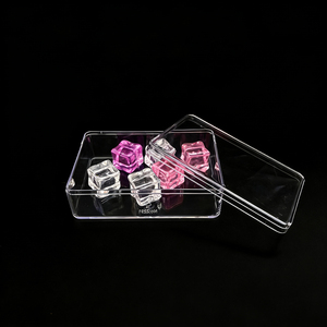 Contenitore Rettangolare in Plastica PS Trasparente Ecologico FANG YUAN Modello 2291 |   Contenitore da 0-1L per Bomboniere Cosmetiche, Regali e Caramelle - Product Image 2
