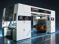 Laminateur automatique sans solvant pour colle AB, machine de laminage sans solvant pour une production à haute vitesse