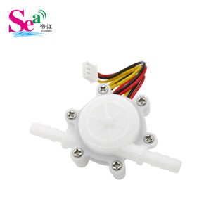 Capteur de débit d'eau à effet Hall, nouveau modèle 2103, très vendu, pour machine à café, distributeur d'eau, purificateur d'eau, compteur d'eau 7 mm - Product Image 5