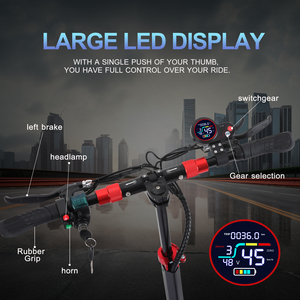 FREEBOY Scooter Eléctrico con Asiento J01 para Adultos, en Oferta, con Neumáticos, Disponible en Almacenes de EE. UU., UE y Reino Unido, con Certificación CE - Product Image 5