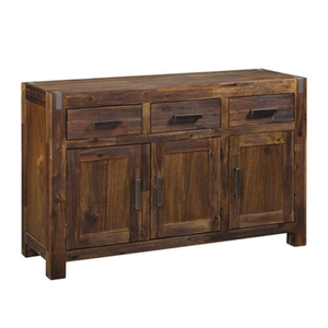 PANAMA RANGE Buffet en bois au design moderne de marque 3 portes 3 tiroirs armoires de cuisine meubles de salle à manger de haute qualité Vietnam - Product Image 4