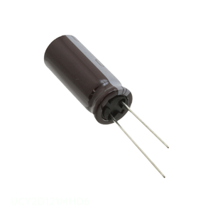 ตัวเก็บประจุแบบ Through Hole CAP ALUM 120UF 20% 200V RADIAL 120 uF UCY2D121MHD6 - Product Image 1
