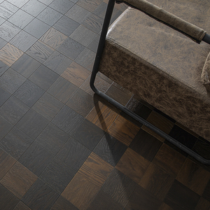 <span class=keywords><strong>Parquet</strong></span> en chêne multicouche mosaïque Versailles moderne européen pour intérieur, système de pose à clipser, épaisseur 15 mm, idéal pour salle de bain - Product Image 3