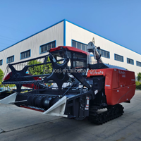 En stock, tracteur agricole Kubota 4LZ-6.5A8, moissonneuse-batteuse, adapté à la récolte des cultures.