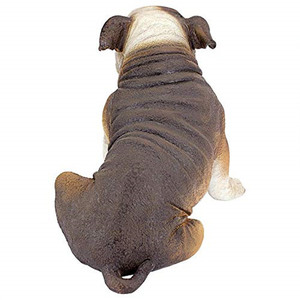 Polyresin/Tượng Nhựa Tùy Chỉnh Buster Tượng Trang Trí Vườn Kiểu Anh Bulldog, 16 Inch, Đơn - Product Image 2