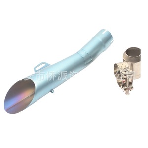 Tuyaux d'échappement pour moto Yamaha 51MM universels pour utilisation sur piste, silencieux anti-rouille - Product Image 5
