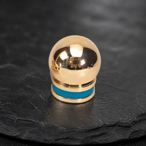Tapa de Perfume de Aluminio y Plástico con Recubrimiento Electrolítico de Aleación de Zinc, Color CMYK/RGB, a Prueba de Niños, Antiderrames, Capacidad de 10 ml - Product Image 1