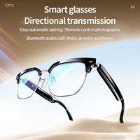 Écouteurs sans fil demi-cadre cadre lunettes de soleil voix casque pour hommes femmes Bt Audio lunettes de soleil écouteur