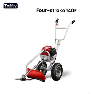 Scie à débroussaillage à essence robuste avec bouclier anti-débris renforcé, cadre principal réglable multi-angles pour un débroussaillage efficace - Product Image 4