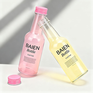 Bouteilles miniatures en plastique PET transparent <span class=keywords><strong>de</strong></span> 50 ml, 120 ml, 150 ml pour l'alcool, le whisky, le vin, les spiritueux, les shots avec <span class=keywords><strong>bouchon</strong></span> en aluminium - Product Image 6