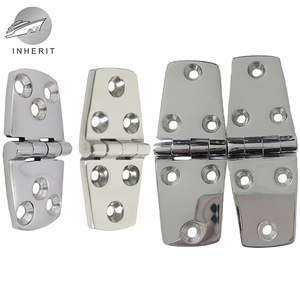 Bisagra de Puerta de Acero Inoxidable 38x76x4mm, Seis Orificios, Grado Marino, Engrosada y Pulida para Reparación y Reemplazo - Product Image 5