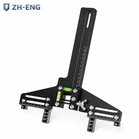 Règle de mesure et d'alignement pour rails de guidage d'ascenseur en acier inoxydable, outil d'installation pour rails creux, pour hôpitaux, appartements, hôtels