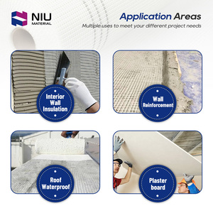 Sản xuất chất lượng tốt sợi thủy tinh lưới lưới sợi thủy tinh lưới vải cho thạch cao tường xây dựng - Product Image 3