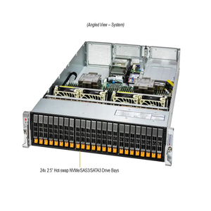 Serveur Supermicro Sys-221h-tn24r 2U, double Xeon, DDR5, 24 baies NVMe SAS PCIe 5.0, GPU, centre de données IA, Sys-221h-tn24r, Sys-221h-tn24r-g - Product Image 4