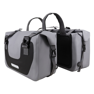 Bolsa de Poliéster Impermeável para Motocicleta, Grande Capacidade para Assento Traseiro e Lateral, Liberação Rápida, Refletiva, Unissex - Product Image 1