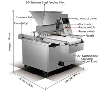 Machine à garnir les snacks, pains, gâteaux et croissants de crème, pour la production de produits à garniture crémeuse