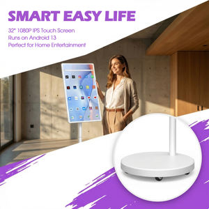 Pantalla Táctil Inteligente VETO LCD Recargable de Larga Duración de Batería, 22, 24, 27, 32 Pulgadas, Inalámbrica, Android, Interactiva, con Texto y Animación Completa - Product Image 1