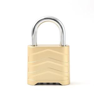 Nuevo <span class=keywords><strong>candado</strong></span> de <span class=keywords><strong>combinación</strong></span> de contraseña para equipaje de 4 dígitos <span class=keywords><strong>abierto</strong></span> inferior para maleta de gimnasio escolar cuaderno lácteo - Product Image 3