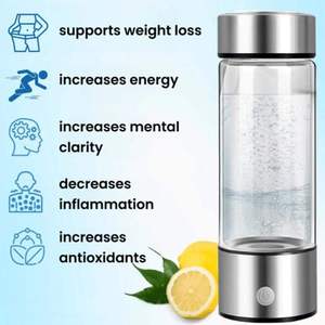 Générateur <span class=keywords><strong>d</strong></span>'<span class=keywords><strong>eau</strong></span> riche en hydrogène portable en acier inoxydable, rechargeable par USB, avec <span class=keywords><strong>adoucisseur</strong></span> à résine échangeuse <span class=keywords><strong>d</strong></span>'ions pour utilisation en extérieur, en voiture ou en camping-car - Product Image 4