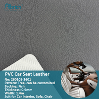 Cuir PVC de qualité supérieure 0,9 mm avec motif grain de bois classique, enduit hydrofuge et anti-taches pour sièges automobiles