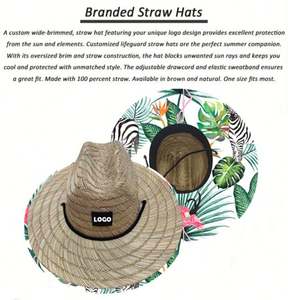 Sombreros de algodón de ala plana para niños, estilo vaquero, con logotipo bordado, estampado, protección solar, pesca, personalizados, 100% algodón. - Product Image 4