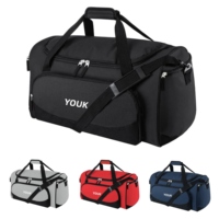 Sac de sport pliable et portable de grande capacité, durable, couleur personnalisée, pour hommes et femmes, entraînement, fitness, voyage