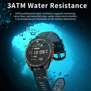Reloj Inteligente AMOLED de 1.43'' para Exteriores, Resistente al Agua 3ATM, Mapa Fuera de Línea, Fitness, Relojes Inteligentes, Brújula, Llamadas BT, Smart Watch HD300 Pro - Product Image 4